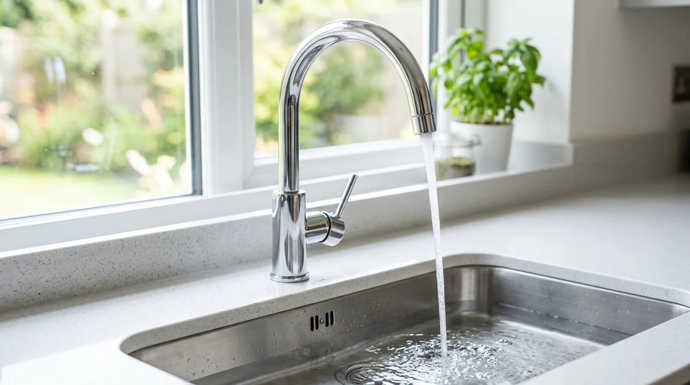 Local Plumbing Master Pros same day plumber fixing a faucet in Baldwin, IL