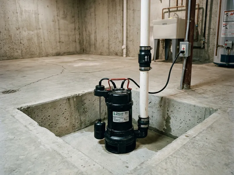 Sump Pump Installation Plumber in Baldwin, IL